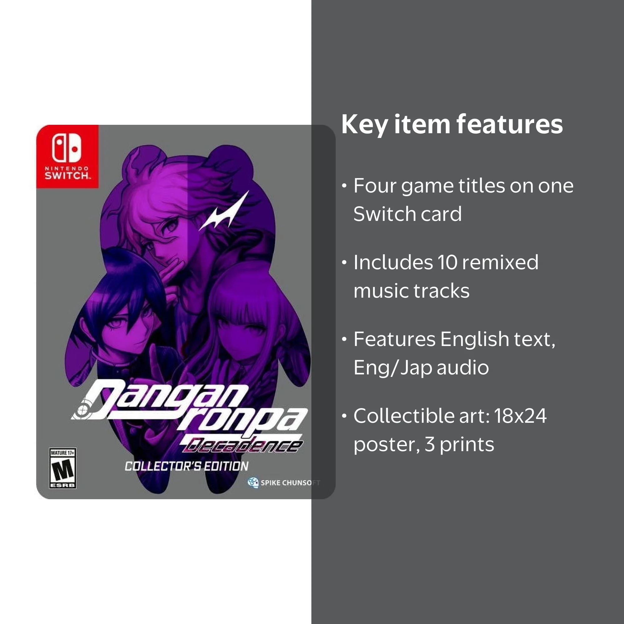 Danganronpa Decadence - Collector's Edition [Nintendo Switch