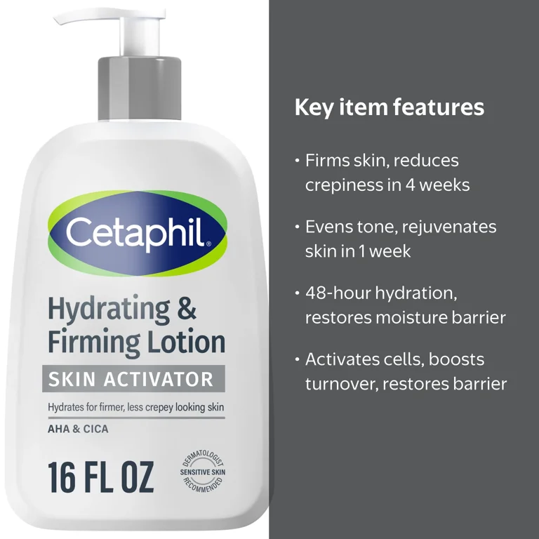 Cetaphil, Skin Activator Hydrating and Firming Body Lotion, 16 oz
