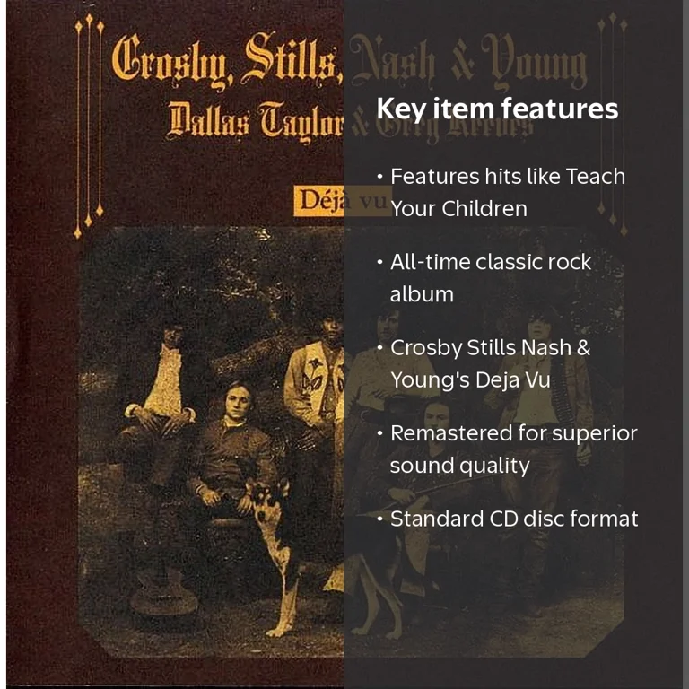 Atlantic, CD, Crosby Stills Nash & Young Deja Vu, Remastered