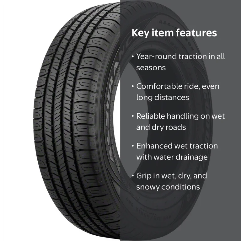 Free Shipping! Goodyear Assurance All-Season All Season 235/65R17