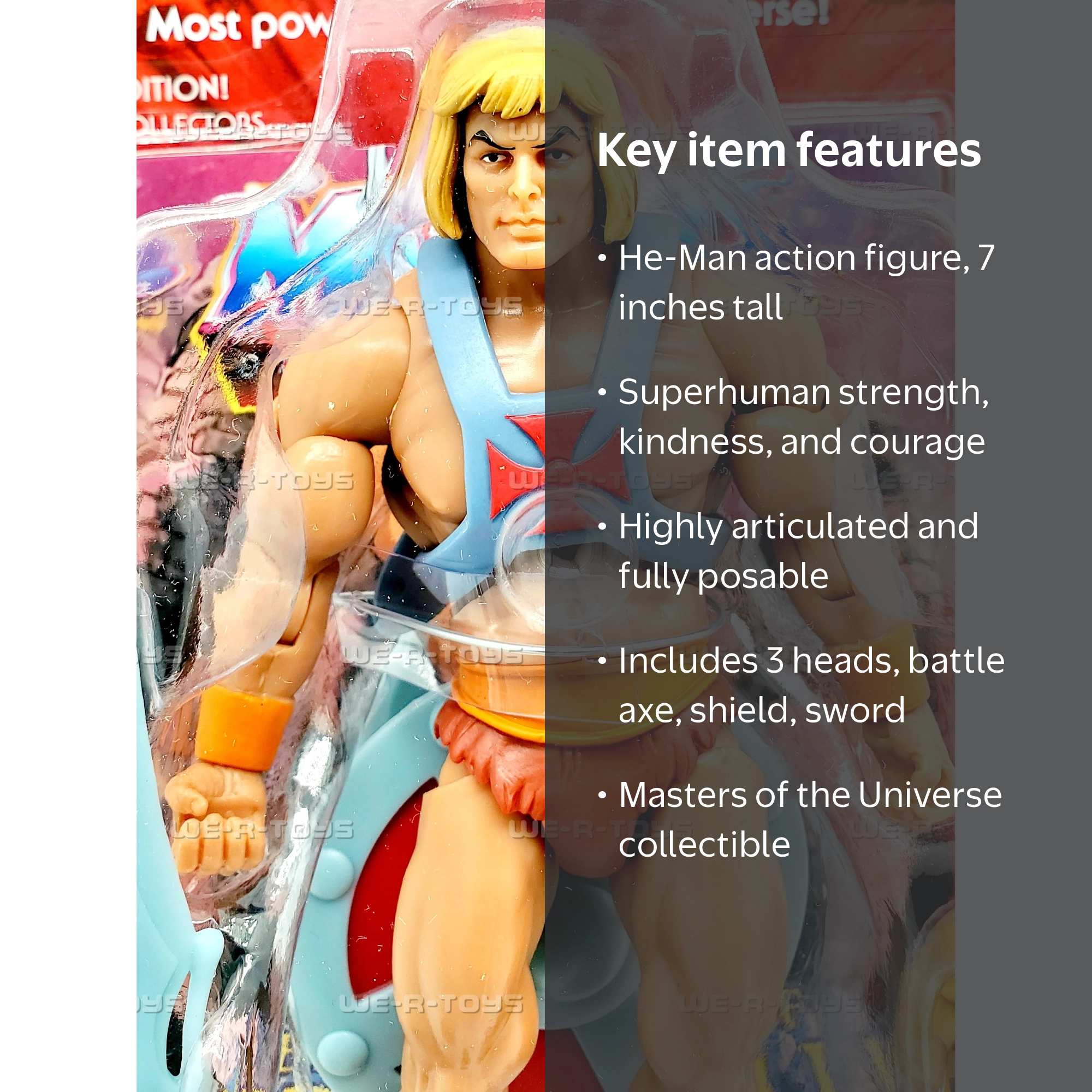 Super7 Masters of the Universe Ultimate He-Man Action Figure 2019