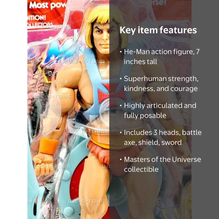 Super7 Masters of the Universe Ultimate He-Man Action Figure 2019