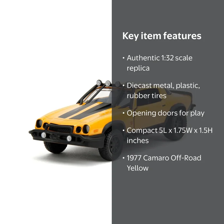 HWR Transformers RotB Bumblebee 1:32 Vehicle - Walmart.com