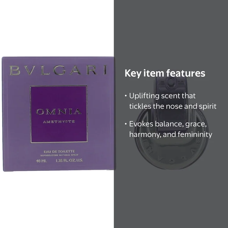 Bvlgari Omnia Amethyste 1.3 oz EDT Spray Perfume for Women