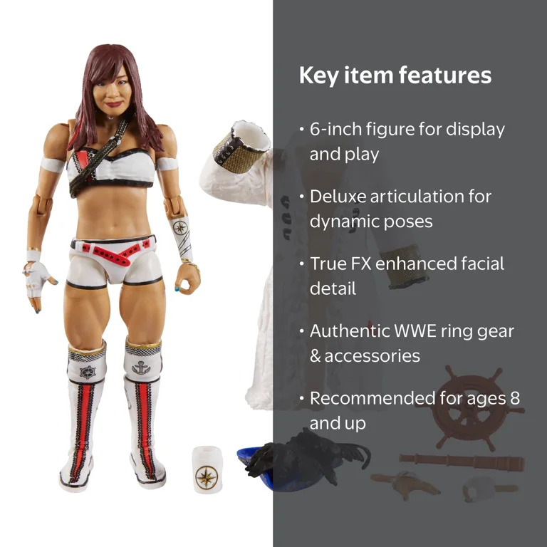 WWE Kairi Sane Elite Collection Action Figure - Walmart.com