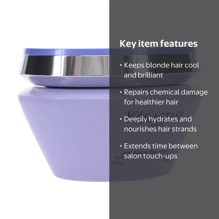 Kérastase, Hair Masque, Blond Absolu Ultra-Violet, 6.8 oz