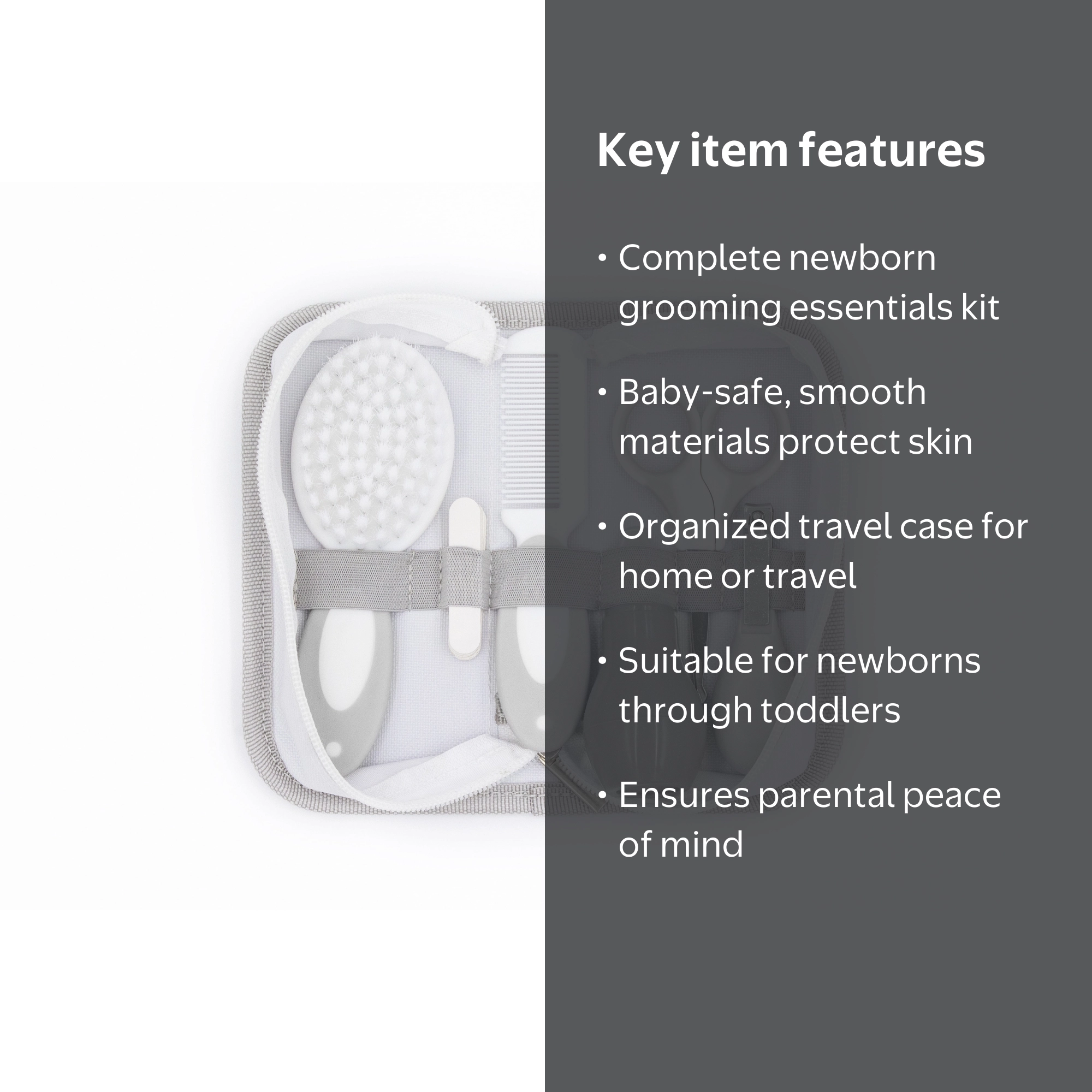 Bizzu Baby Heath and Grooming Kit With Storage Case - Newborn