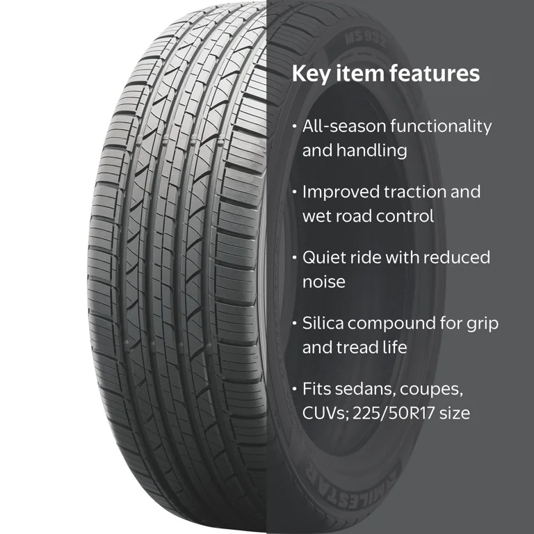 Milestar MS932 Sport All Season 225/50R17 98V XL Passenger Tire