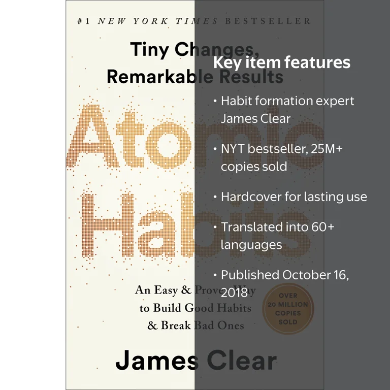 James Clear, Book, Atomic Habits, System for Behavior Change