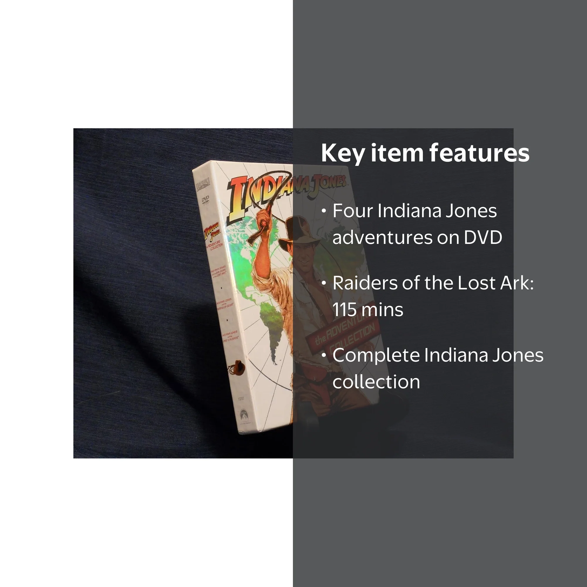 Paramount Home Video Indiana Jones: The Adventure Collection DVD