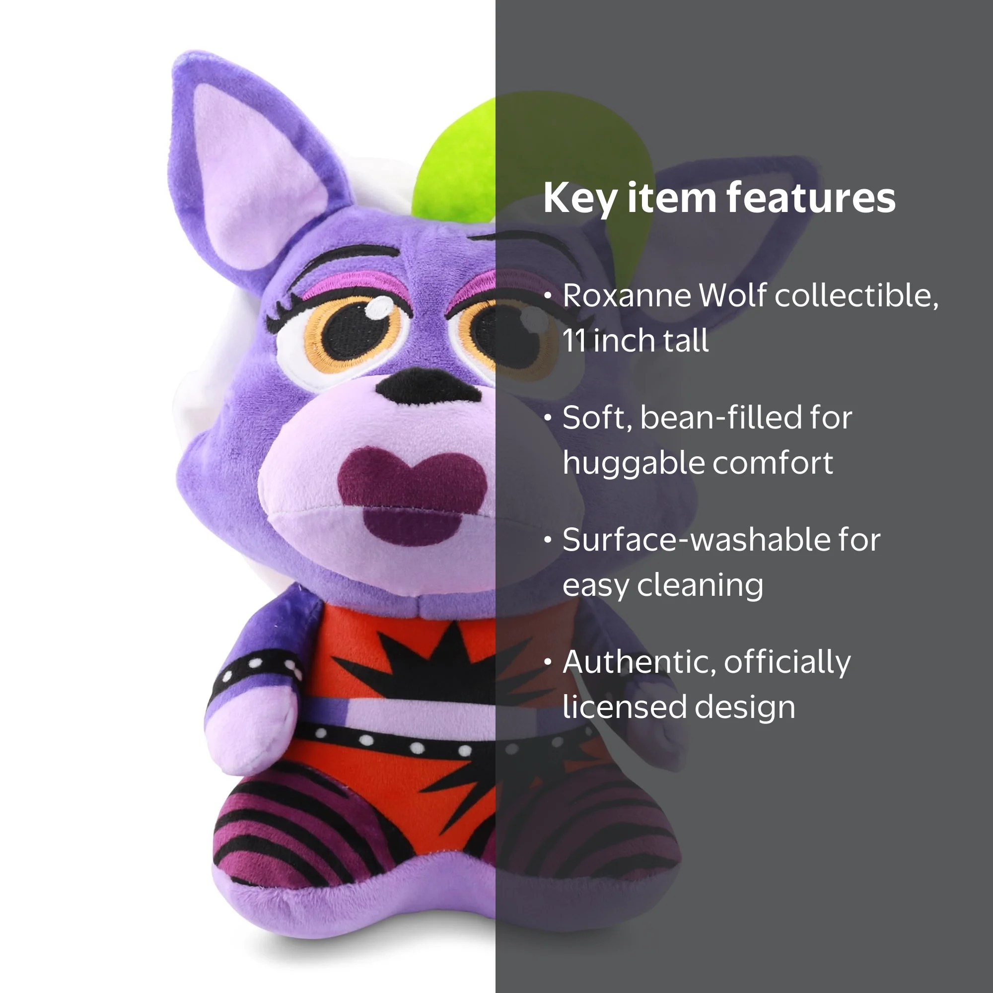 Five Nights At Freddy's Security Breach 11 inch Plush | Roxanne