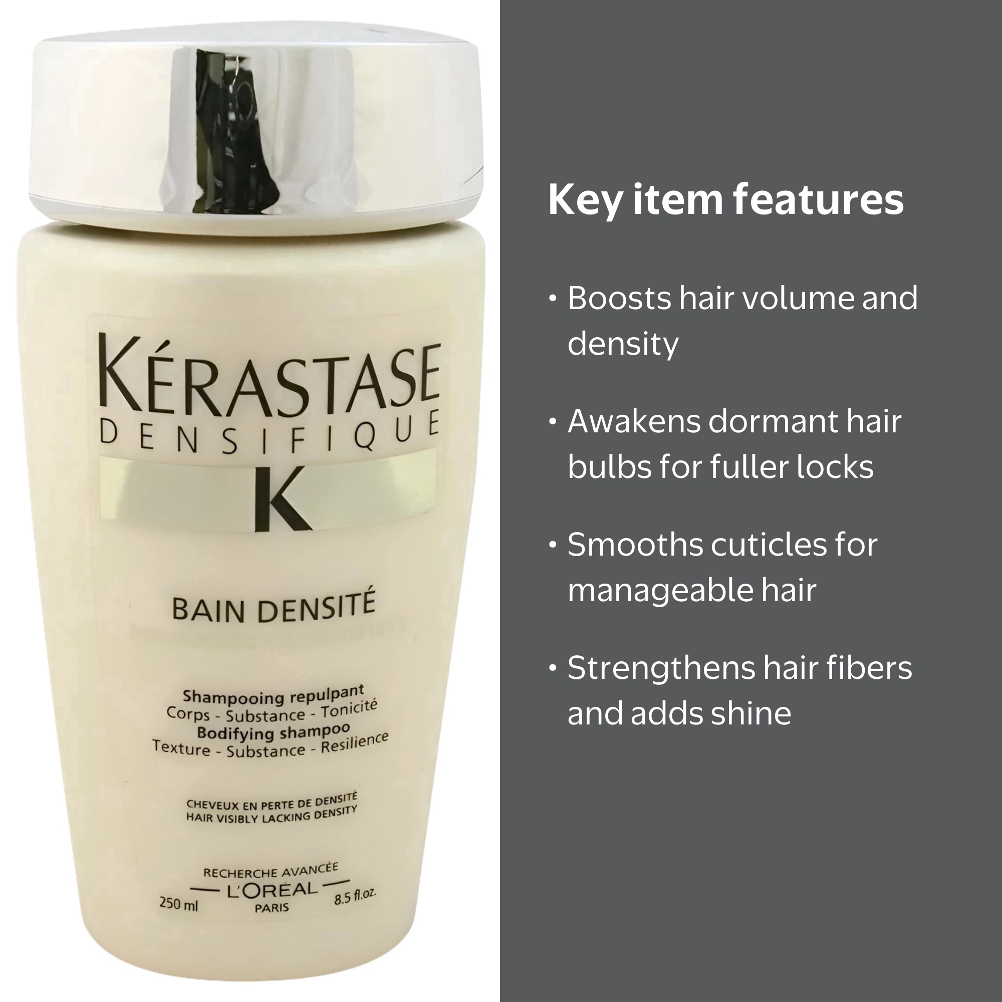 Kerastase Densifique Bain Densite Volumizing Shampoo - 8.5 Oz