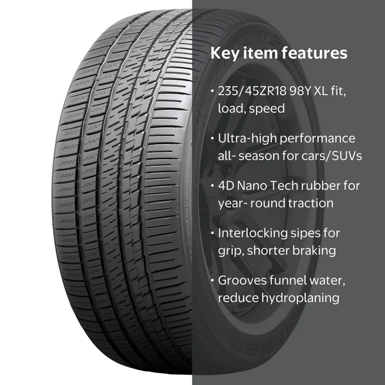 Falken Azenis FK460 A/S UHP 235/45ZR18 98Y XL Tire - All-Season