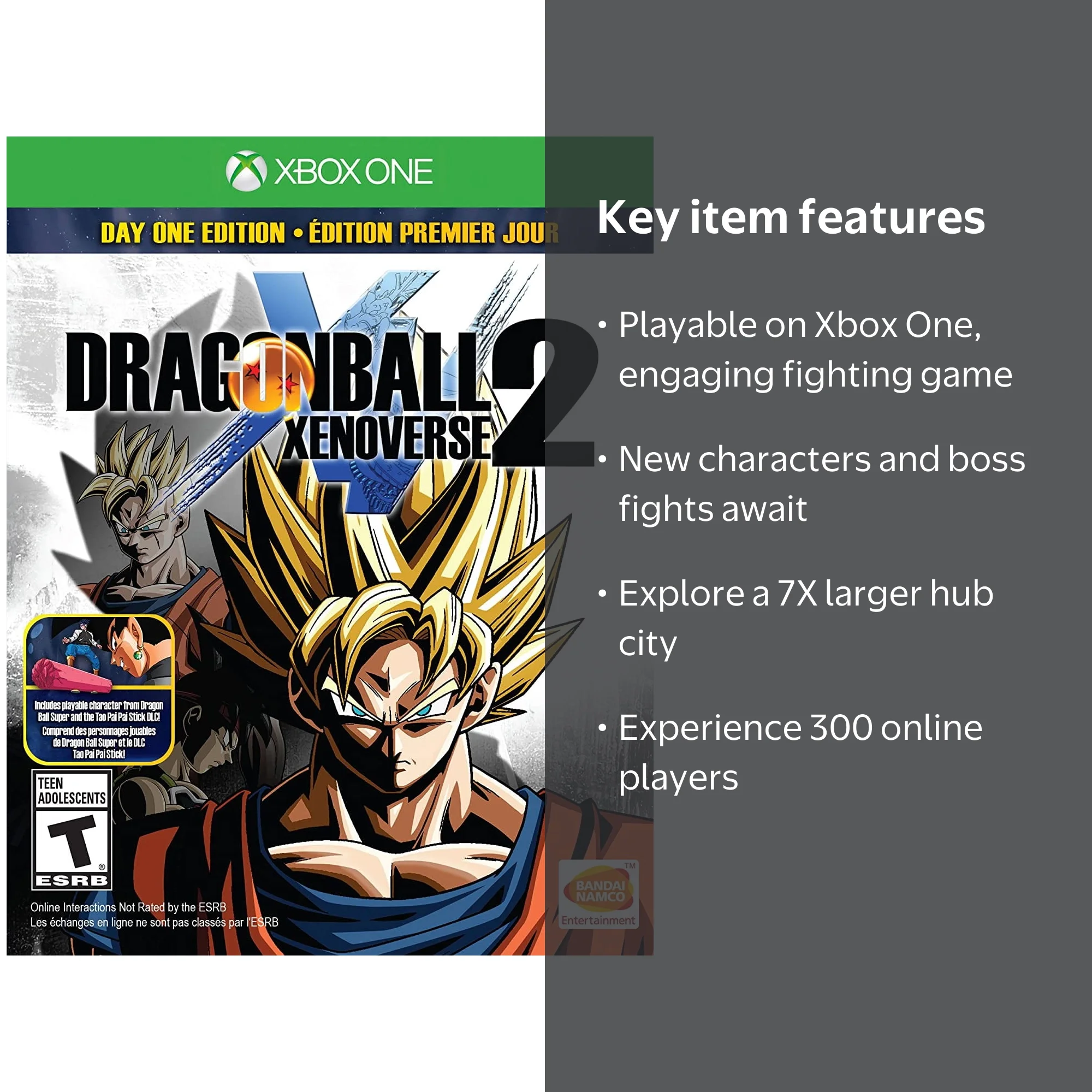 Bandai Namco Anime Fighting Game - Dragon Ball Xenoverse 2 Day 1