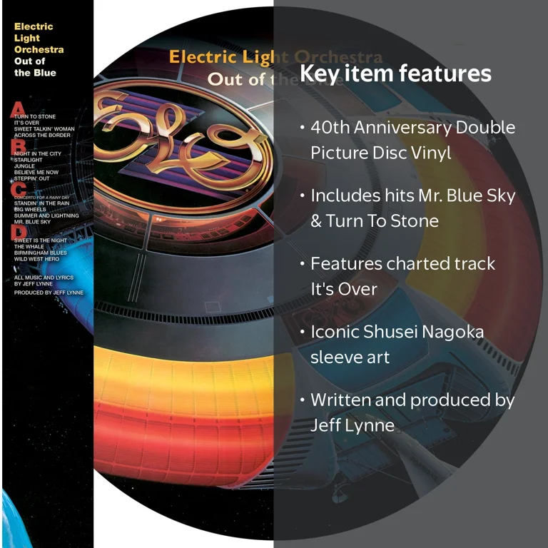 Epic, Electric Light Orchestra Out Of The Blue Vinyl, Double