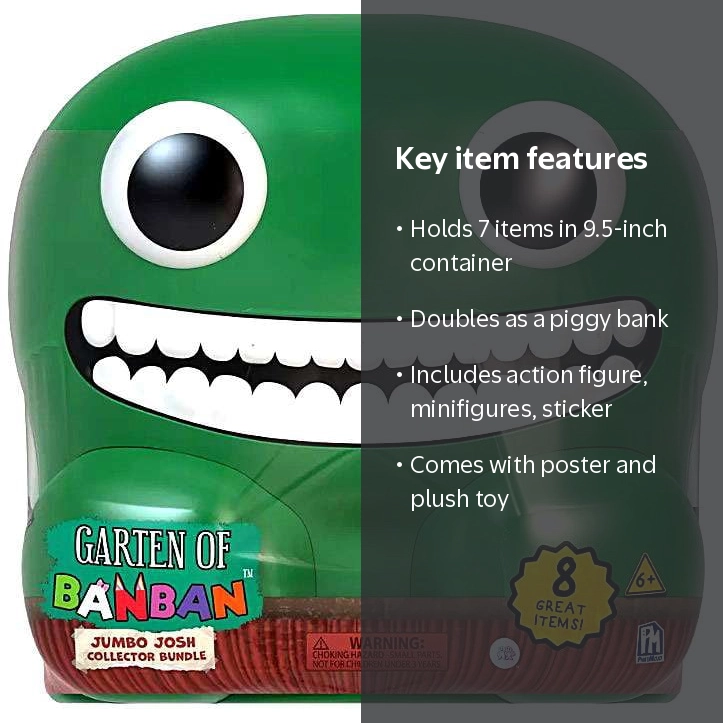 Garten of Banban Jumbo Josh Collector Bundle - Walmart.com
