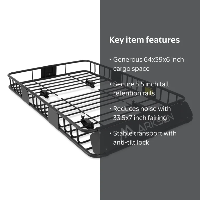 ARKSEN, Roof Rack Cargo, 64