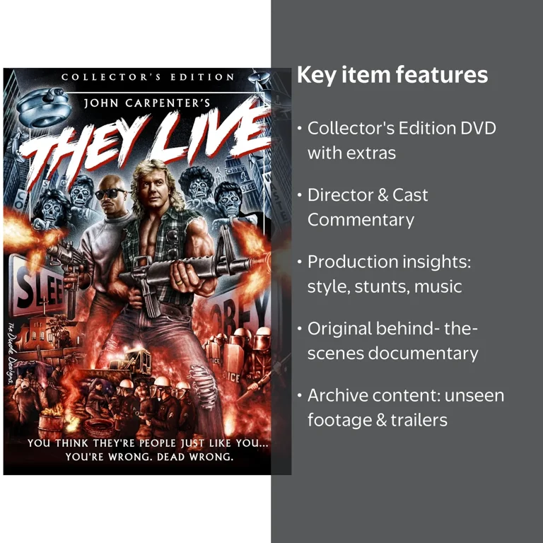 Universal Studios, DVD, They Live Collector's Edition, John