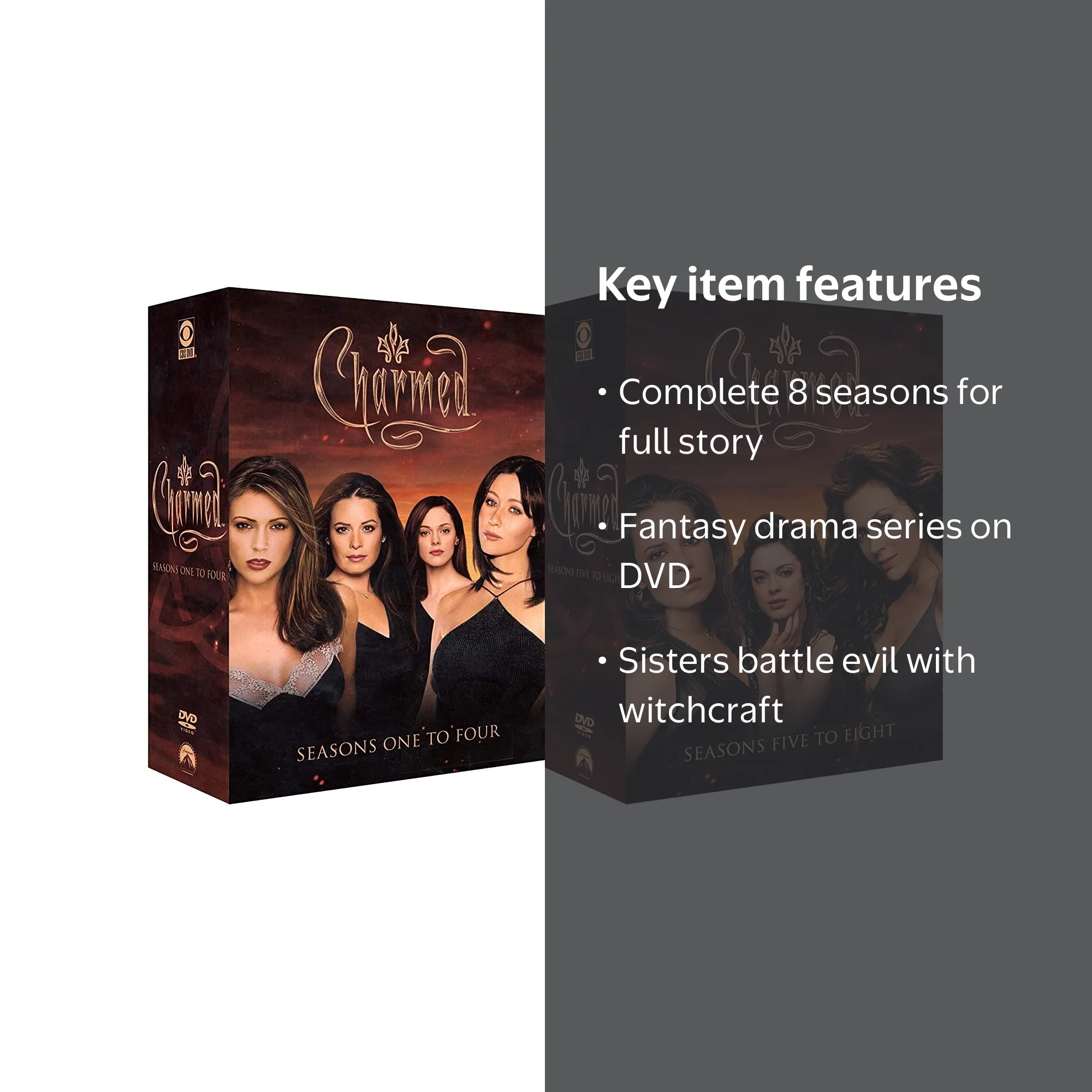 Charmed, The Complete Series DVD, 8 Seasons, Collectible Set