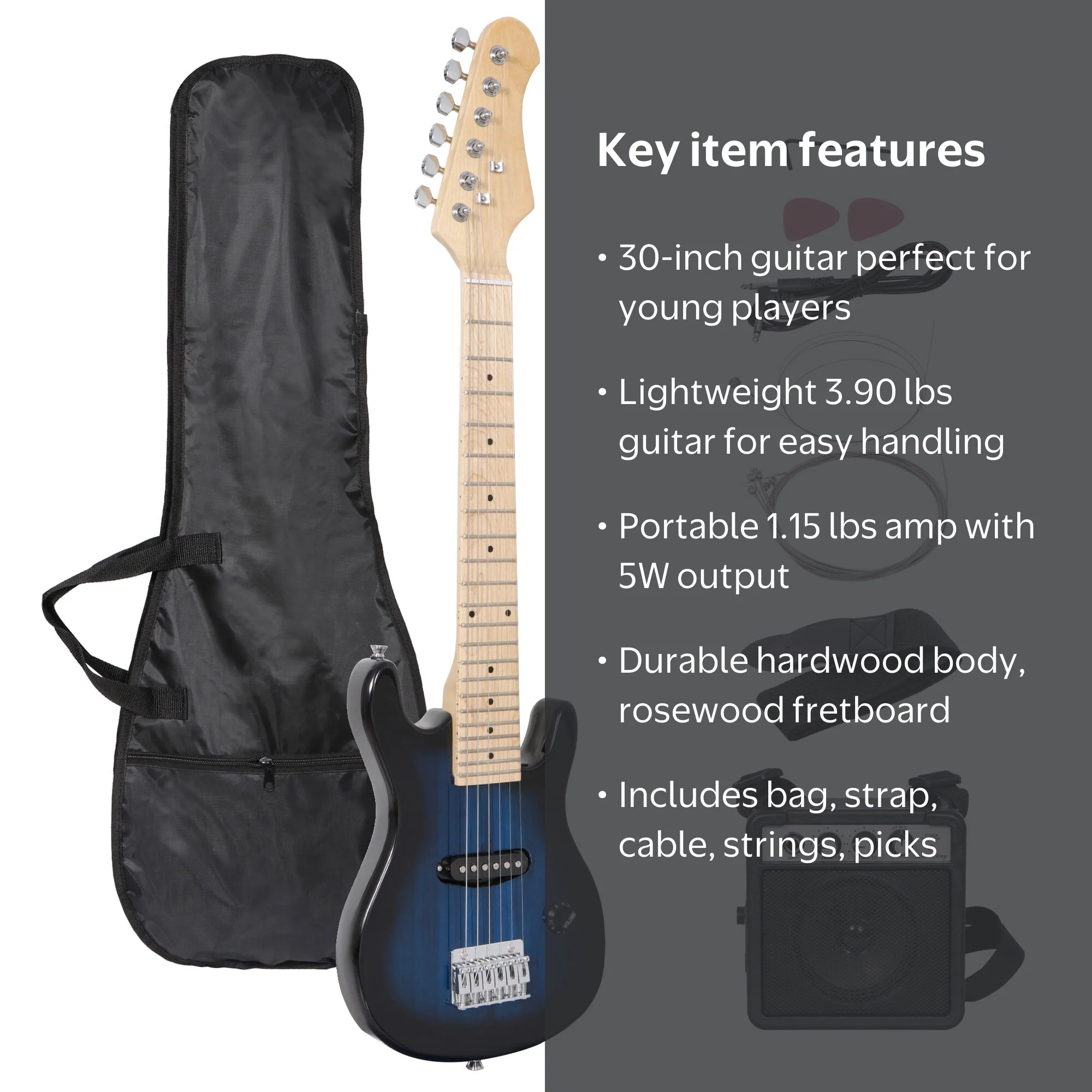 ZenStyle, Electric Kids Guitar, 30