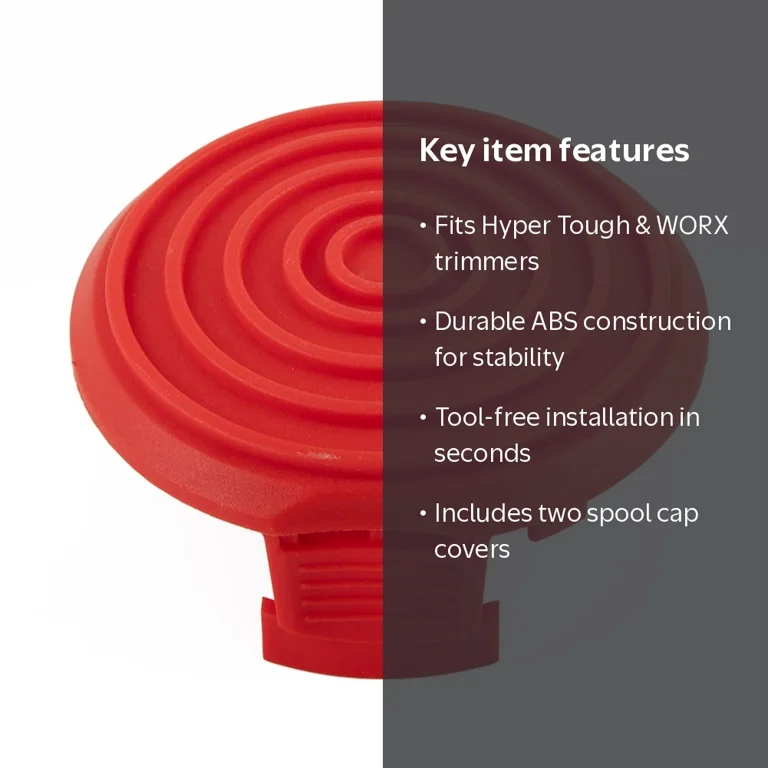 Mosiee Trimmer Spool Cap Cover for Hyper Tough 40V MAX HT19-401