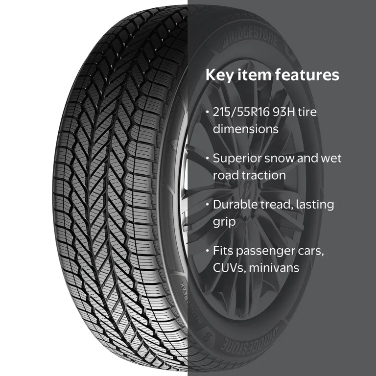 Bridgestone Weatherpeak 215/55R16 93H All Weather Passenger Tire