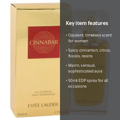 Estée Lauder, Cinnabar, 1.7 oz EDP spray, Spicy cinnamon floral