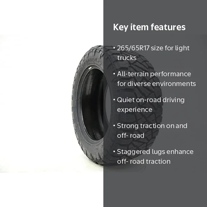 Nitto Ridge Grappler 265/65R17 Tire - Walmart.com