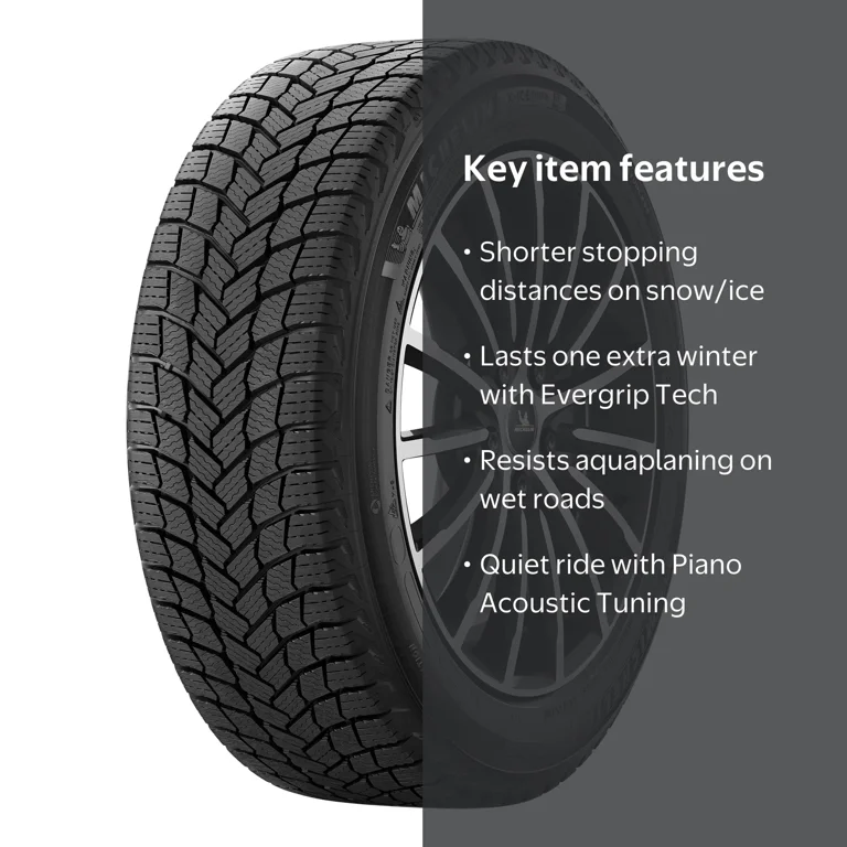 Michelin X-Ice Snow Winter Studless 235/55R19XL 105H - Walmart.com