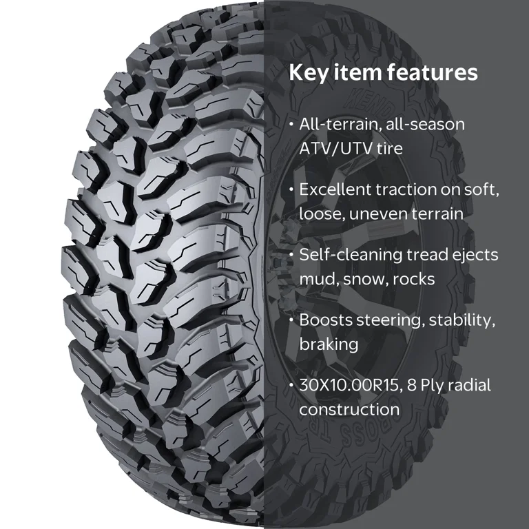 Kenda Cross Trail K3213 30X10.00R15 30x10r15 30x10x15 88M 8 Ply Kenda Cross Trail K3213 30X10.00R15 30x10r15 30x10x15 88M 8 Ply