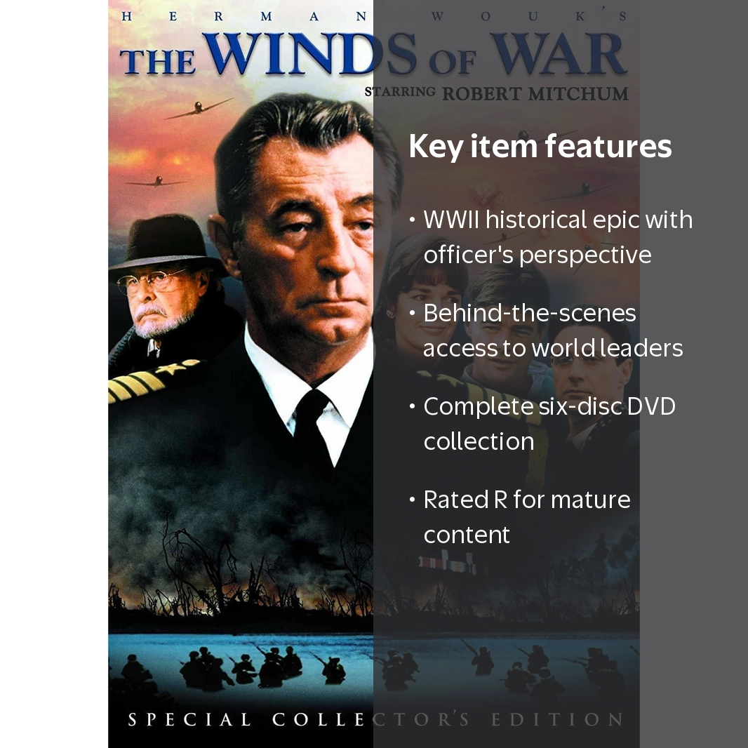 Paramount's The Winds of War - Action & Adventure DVD Movie Set