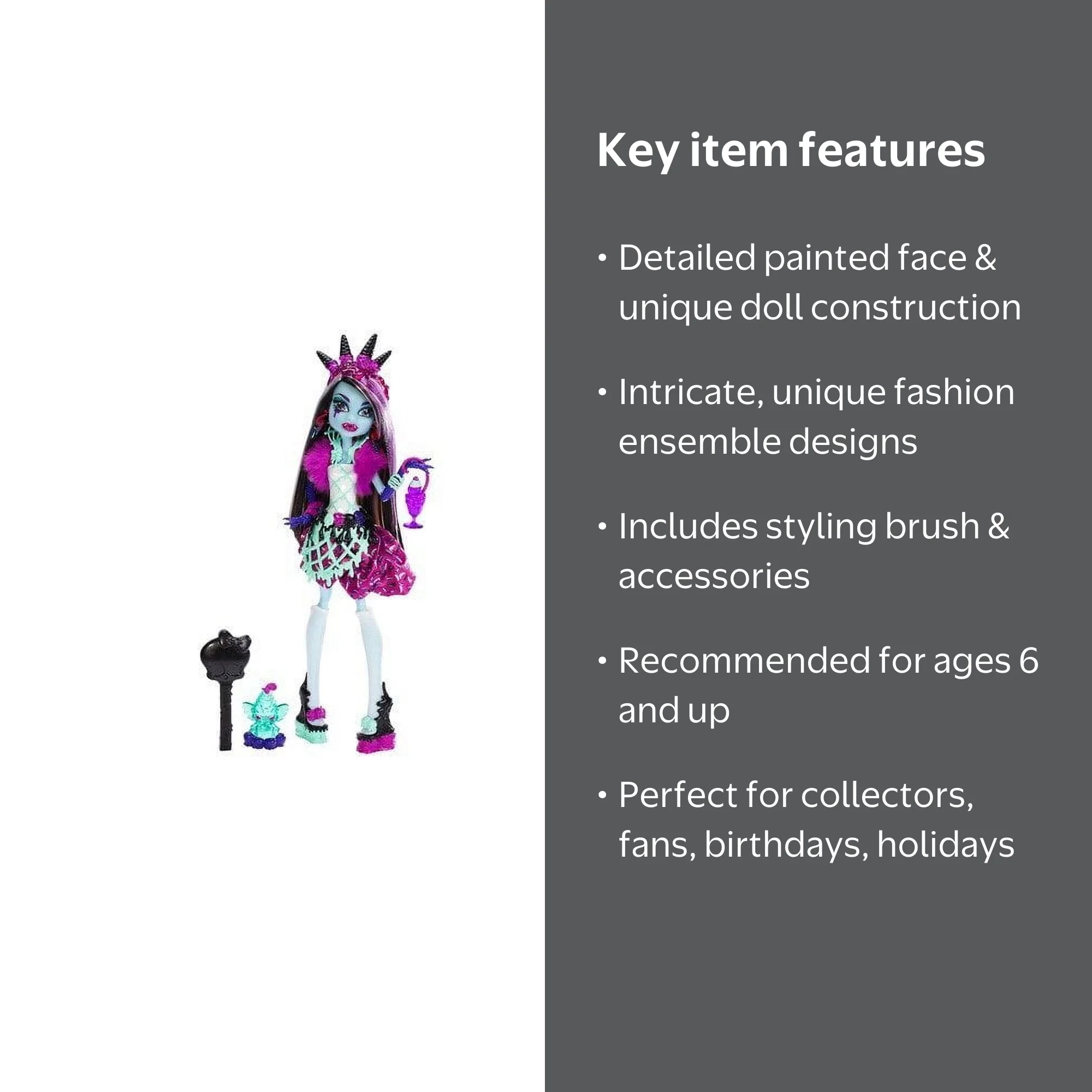 Monster High Sweet Screams ABBEY BOMINABLE - Walmart.com