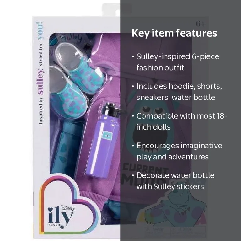 入手困難❣️レア文具✨22点セット❣️スタイルフィット✨イルミリー✨ Disney ILY 4ever Fashion Pack Inspired by Sulley for 18'' Dolls