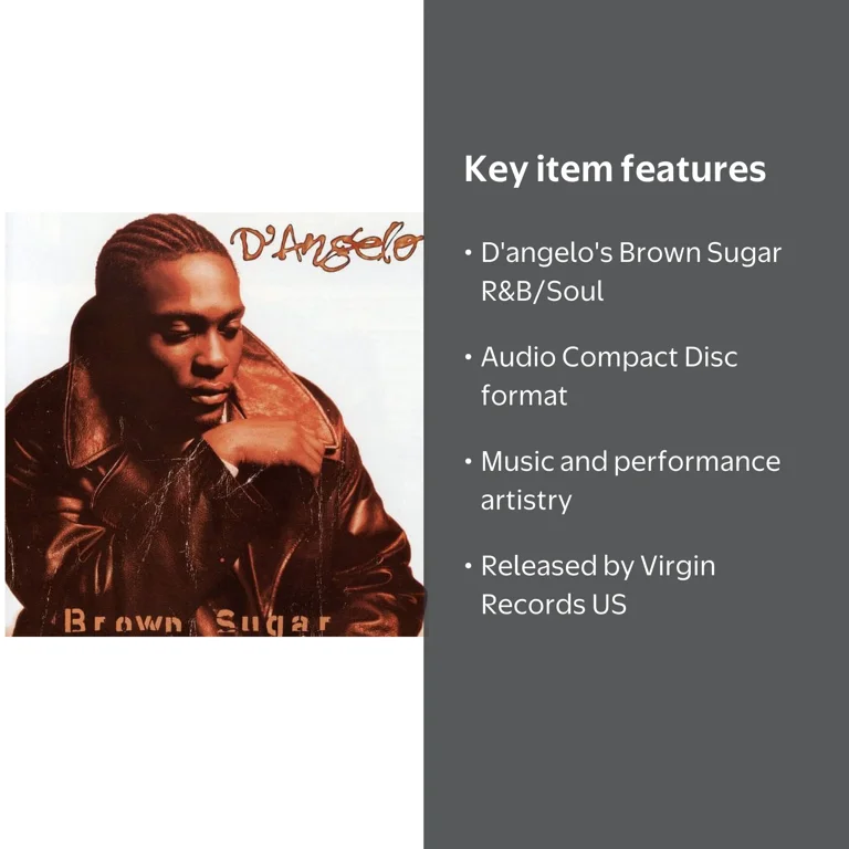 Virgin Records Us, CD, D'angelo Brown Sugar, Music & Performance