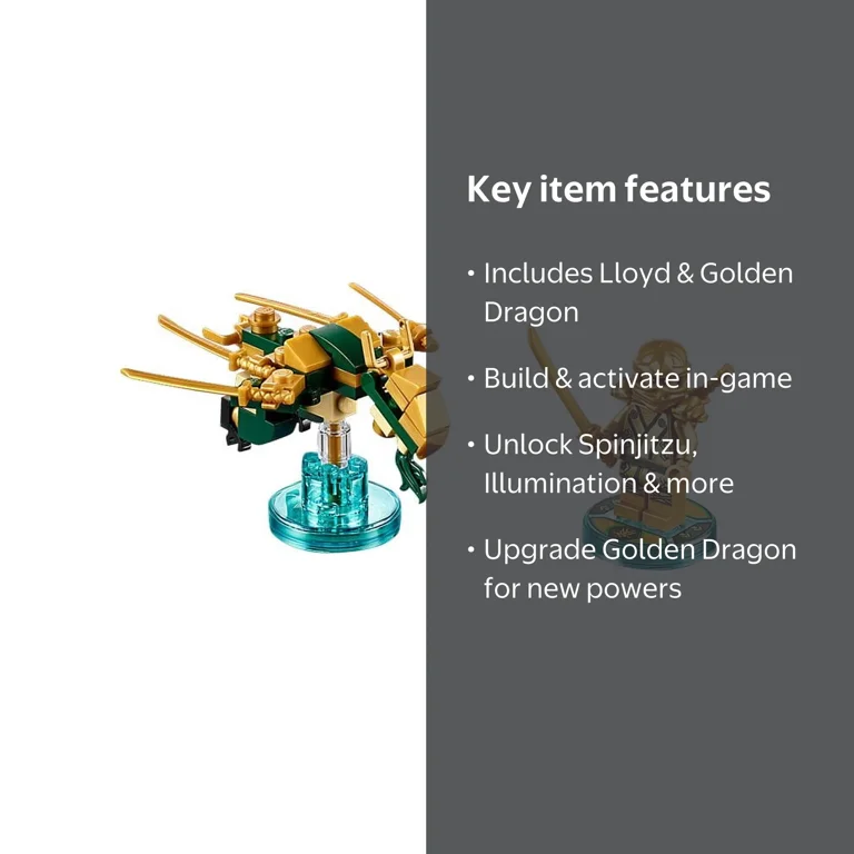 WB LEGO DIMENSIONS Lloyd Fun Pack for Children, Recommended Age 7