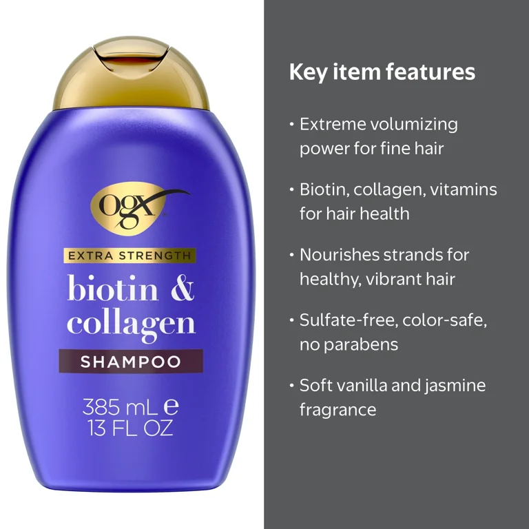 専用〜OGX Biotin & Collagen、バスアンドボディワークス OGX, Extra Strength Biotin & Collagen Shampoo, Full Size