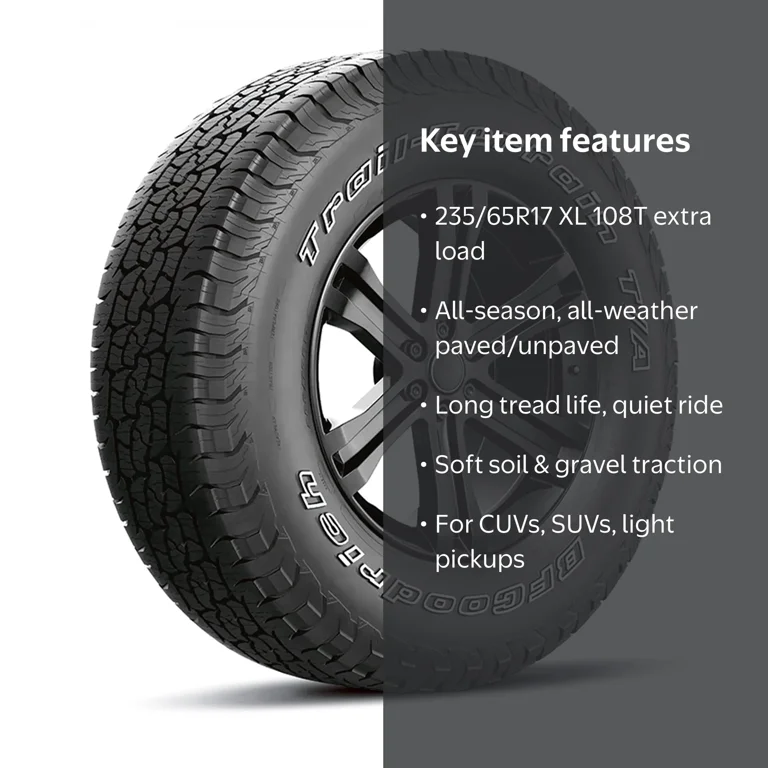 BFGoodrich Trail-Terrain T/A All-Season 235/65R17/XL 108T Tire