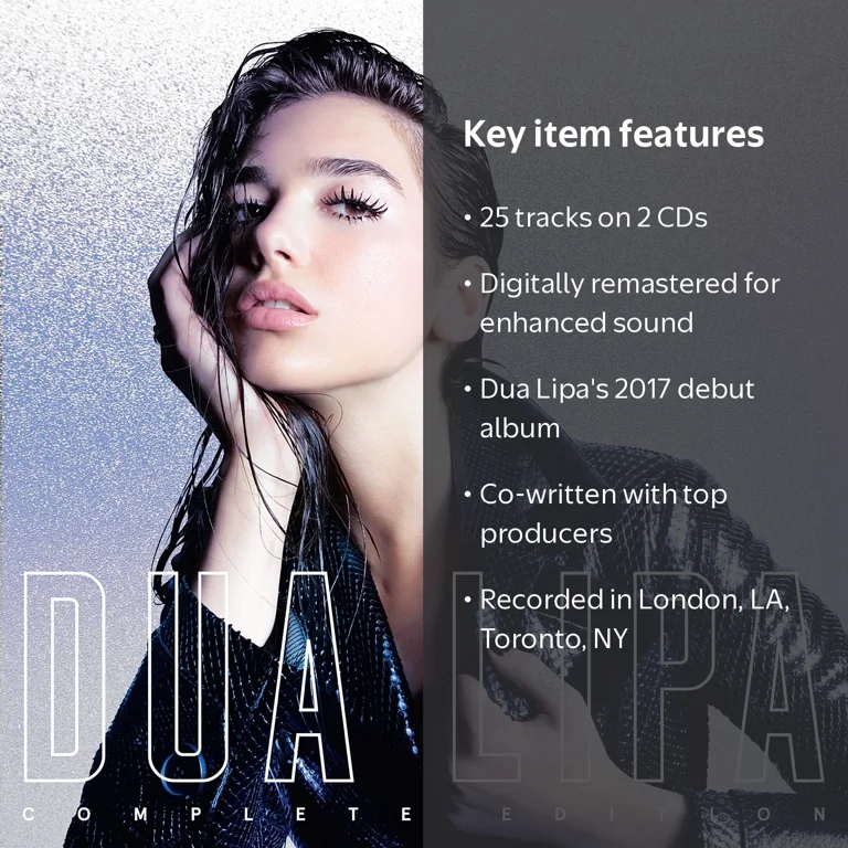 Warner Records, Dua Lipa - Dua Lipa, Music & Performance, 2 CD