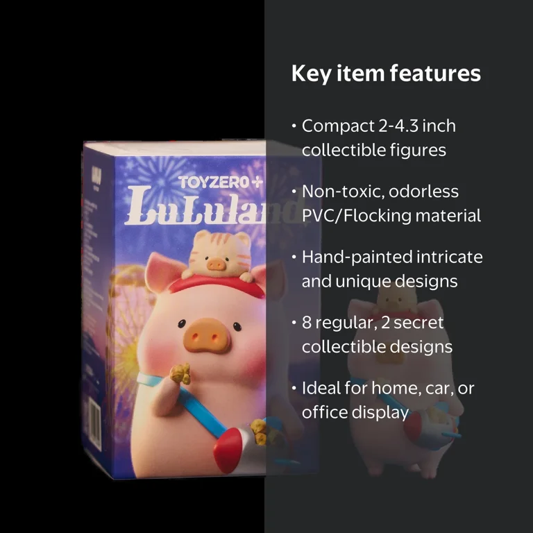 Lulu The Piggy Lululand Series 1PC Cute Pig Blind Box Figures