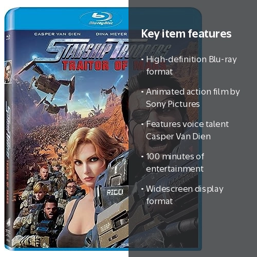 Starship Troopers: Traitors of Mars (Blu-ray) - Walmart.com