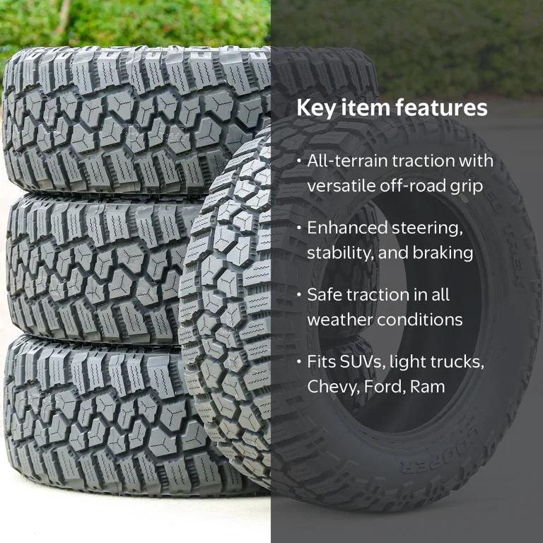 Cooper Discoverer Rugged Trek Tires Set of 4, 265/70R17 116T XL