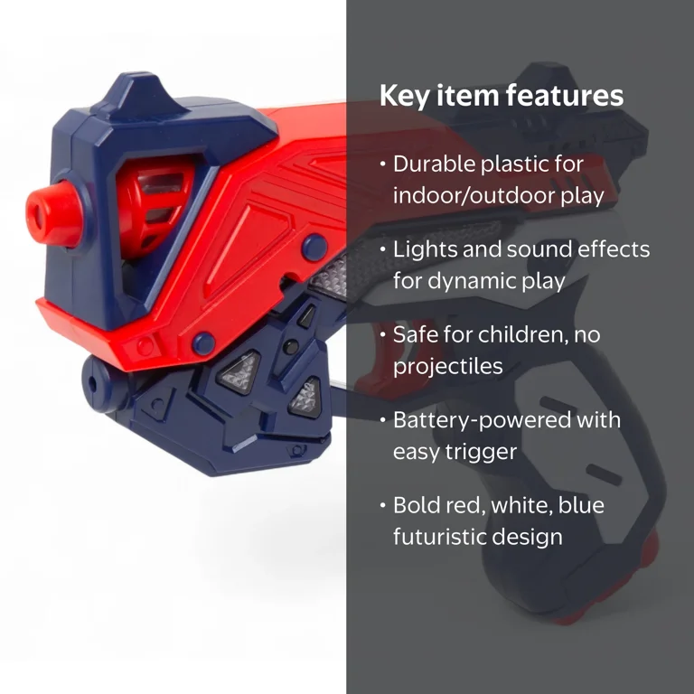 Adventure Force Cryoblast Electronic Space Blaster – Lights