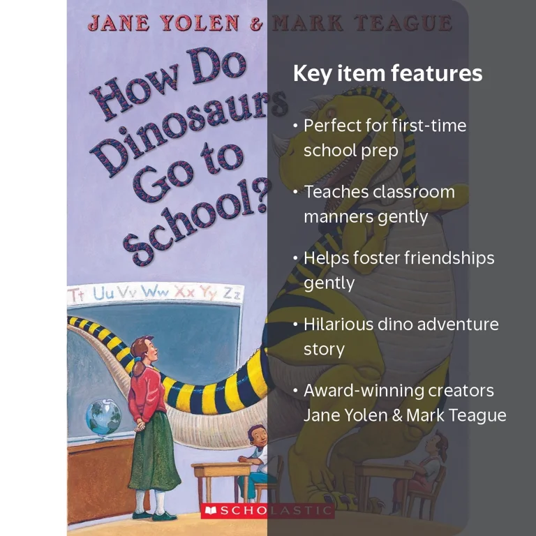 How Do Dinosaurs Go to School? (Board Book) - Walmart.com
