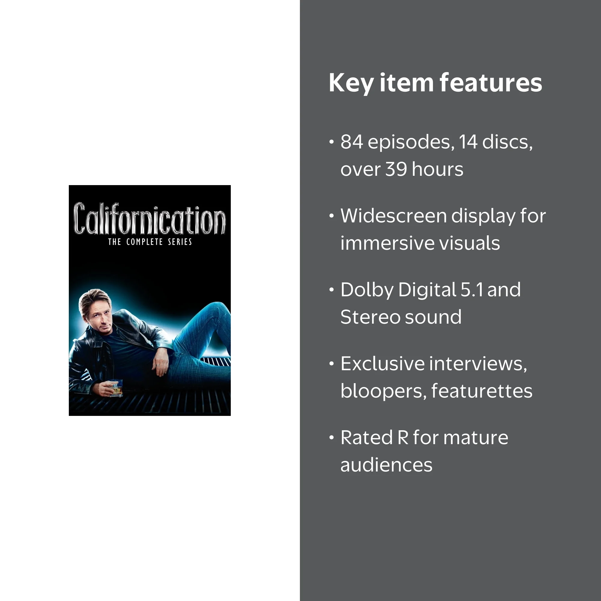 Paramount's Californication: Complete Series (DVD), Starring David