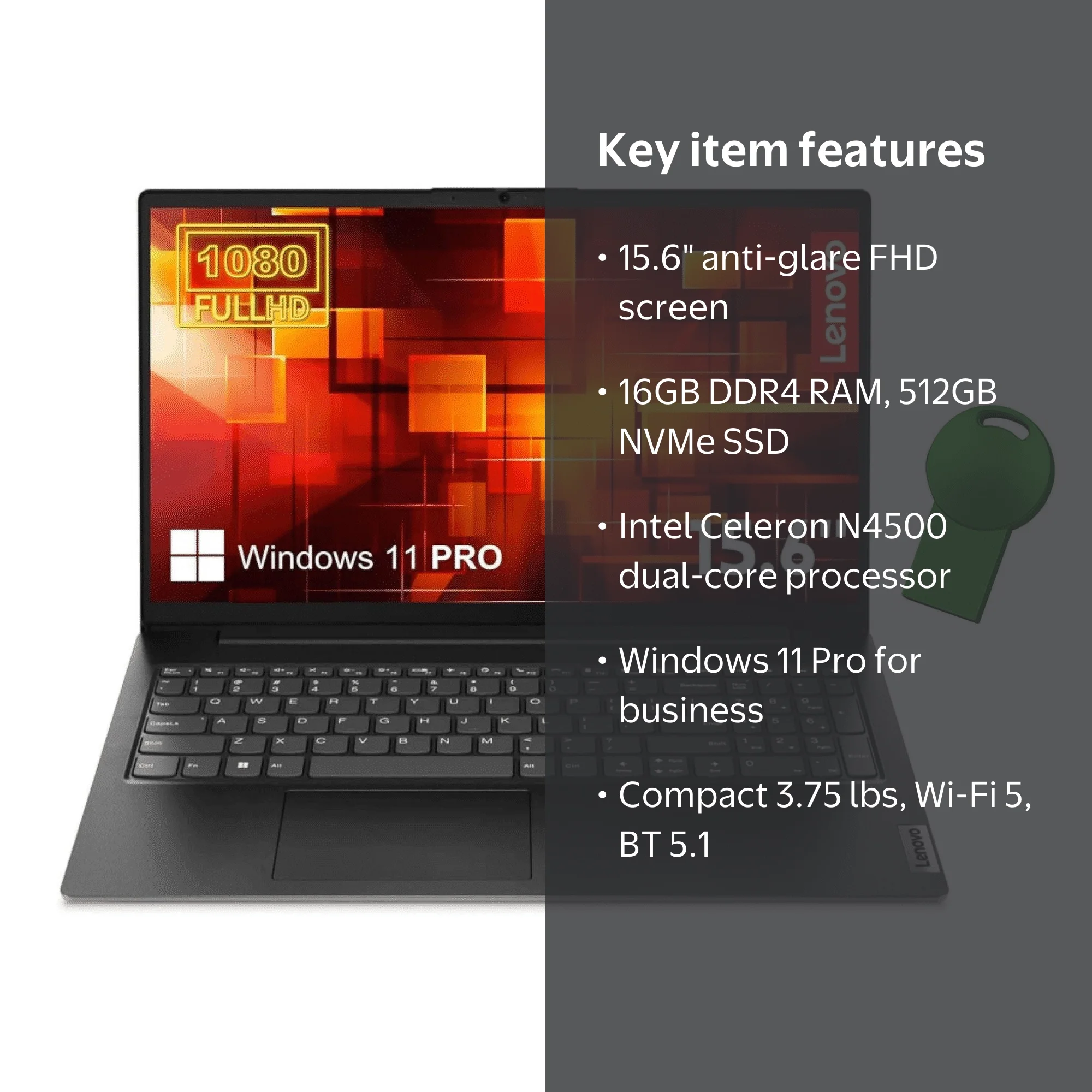 Lenovo, Business Laptop, 15.6