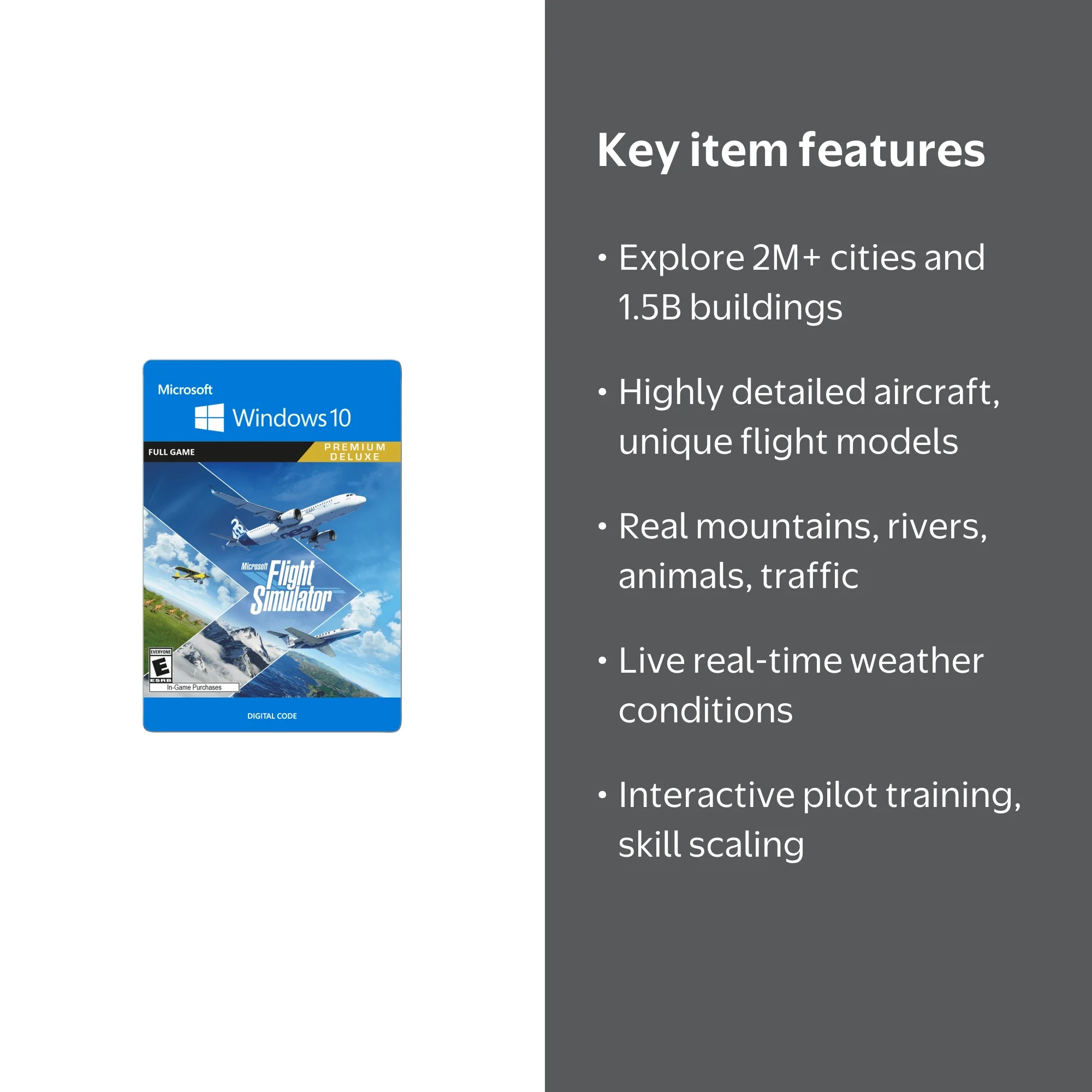 Microsoft Flight Simulator: Premium Deluxe Edition, Xbox Game