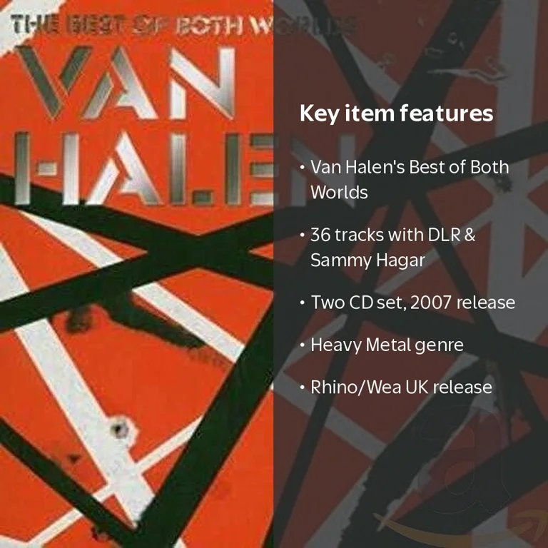 Van Halen - The Best of Both Worlds - Music & Performance - CD