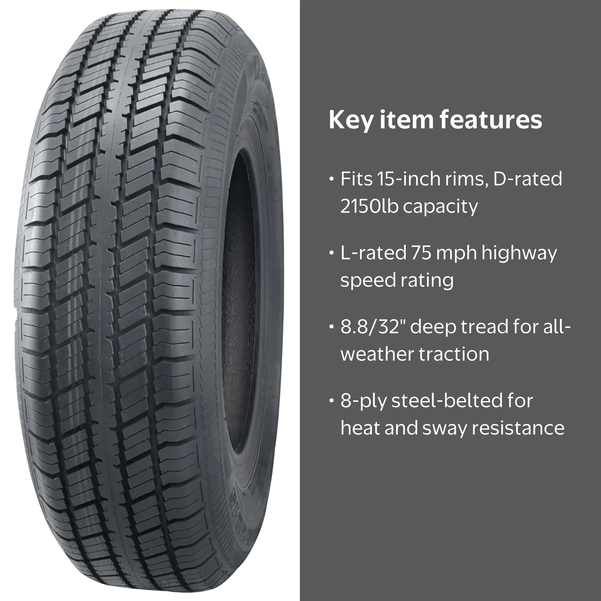 バリ溝！ブリヂストン RD-616 STEEL II 195/75R15 バリ溝