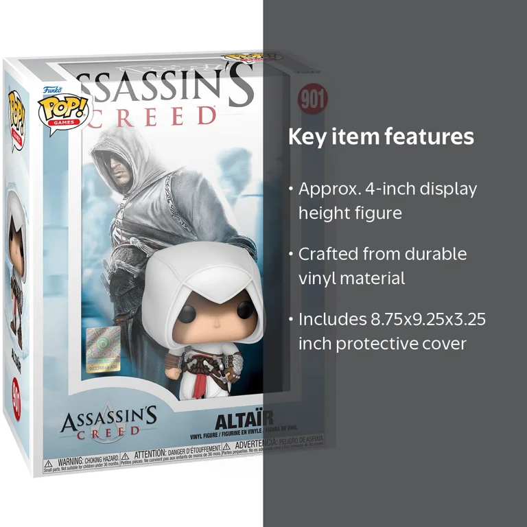 Funko Pop! Assassin's Creed Altaïr Vinyl Figure, Game Cover