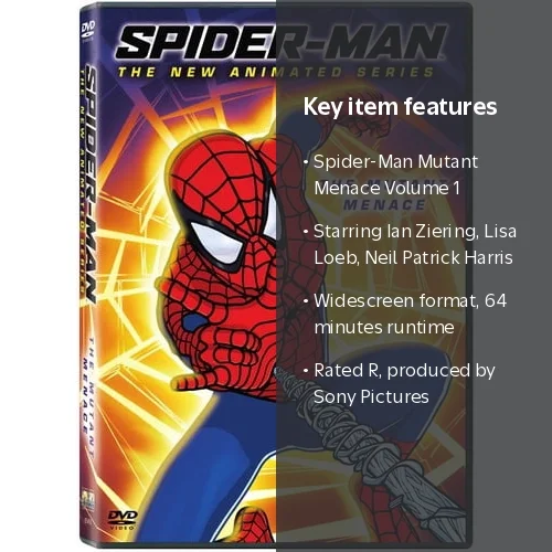 Spider-Man Animated Series: Mutant Menace, Volume 1, Widescreen
